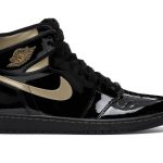 Nike Jordan 1 High Black Metallic Gold 2020
